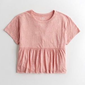 Pink Hollister blouse